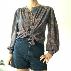 Vintage paisley Blouse